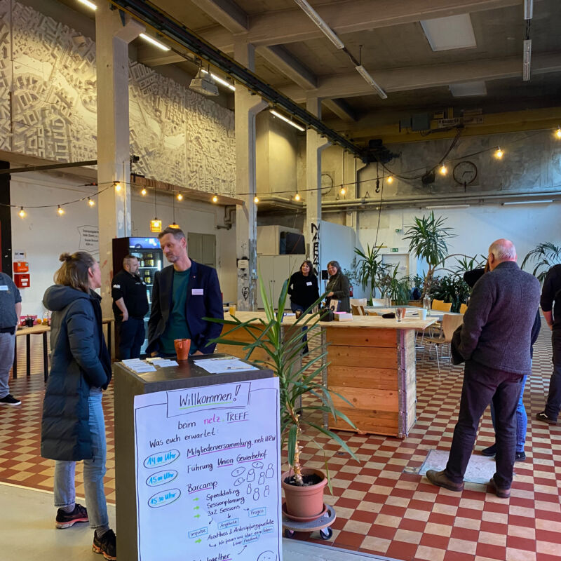 Projektbild - netz.NRW: Netzwerkarbeit neu beleben